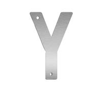 Números Para Casa Exterior Tamaño de acero inoxidable, 3-8 pulgadas, número casa, decoración letreros for exteriores, números letras flotantes, carteles metal, placas for puertas(Y,2.5inch)