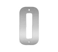 Números Para Casa Exterior Tamaño de acero inoxidable, 3-8 pulgadas, número casa, decoración letreros for exteriores, números letras flotantes, carteles metal, placas for puertas(0,3inch)