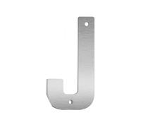 Números Para Casa Exterior Tamaño de acero inoxidable, 3-8 pulgadas, número casa, decoración letreros for exteriores, números letras flotantes, carteles metal, placas for puertas(J,4inch)