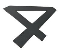 NúMeros Para Casas Números de casa flotantes acero inoxidable 20CM, placa señal dirección calle grande 8 ", número puerta al aire libre(4)