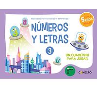 NÚMEROS Y LETRAS 3 (5años). Habilidades impresci de aprendiz | Ciudadano García , Ginés Manuel Real Núñez