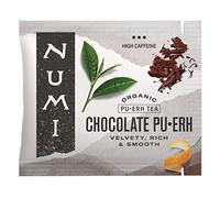 Numi Organic Chocolate Pu-erh Tea , 100 Count Full Leaf, non-GMO, Bulk Tea Bags