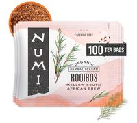 Numi Organic Tea, Rooibos, Caffeine Free Herbal Teasan, 100 Count non-GMO Bulk Tea Bags
