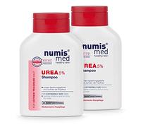 numis med Champú con 5 % de urea, 2 champús calmantes para el cuero cabelludo extremadamente seco y propenso a la picazón, cuidado vegano del cabello sin siliconas, parabenos ni aceite mineral, champú