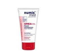 numis med Crema de manos con 10% de urea, 2 unidades de crema de manos calmante para manos muy secas y dañadas, cuidado de la piel vegano sin siliconas, parabenos ni aceite mineral (2 x 75 ml)