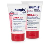 numis med Pomada para pies con 25 % de urea - Crema calmante para pies muy agrietados y con durezas - Cuidado de la piel vegano sin siliconas ni parabenos - Cuidado de los pies (2 x 50 ml)