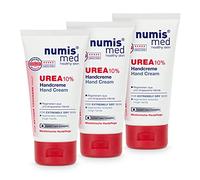 numis med Crema de manos con 10% de urea, 2 unidades de crema de manos calmante para manos muy secas y dañadas, cuidado de la piel vegano sin siliconas, parabenos ni aceite mineral (2 x 75 ml)