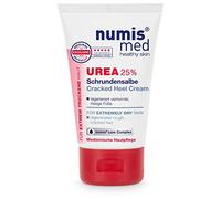 numis med Ungüento agrietado con 25% de urea, crema calmante para pies agrietados para pies muy agrietados y muy callosos, cuidado de la piel vegano sin silicona ni parabenos, cuidado de los pies (1 x
