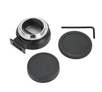 NUMNBE Adaptador de Lente Automático para Cámara, Anillo Auto Focus de Aleación de Aluminio, Compatible con Montura EF EF S a Montura E, para A7R3 A7M3 A7R4 - Soporte para Enfoque