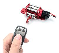 NUMNBE Cabrestante de coche 1 10 1 8 repuesto realista simulación mando a distancia coche con tornillos y controlador para RC SUV