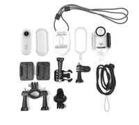 NUMNBE Cámara Deportiva de 1080p, Lente Gran Angular de 120 °, Caja incluida - conexión WiFi, Soporte magnético, duración de la batería Larga, Ideal para Aventuras al Aire Libre y (Type 2)