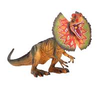 NUMNBE Dilophosaurus Modelo Figurine Children Dinosaur Figuras de la colección de Juguetes de cumpleaños para 3 años+