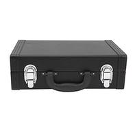 NUMNBE Estuche para Clarinete de Cuero Sintético Impermeable, Interior Acolchado, Negro - Protege tu Instrumento, Alta Seguridad, Diseño Elegante para Músicos