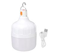 NUMNBE Lámpara LED Recargable USB para Exterior, Bombilla Emergencia 120W, Portátil con Gancho, Alta Brillo y Durabilidad - Recarga Rápida, Múltiples Modos, Ideal para Camping y Fallos