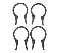 NUMNBE Llave para Filtros de Lente de Cámara, Juego de 4 Piezas, para Filtros UV ND CPL de 62-77mm - Material ABS Antideslizante, Fácil Remoción de Filtros Ajustables (49-58 mm)