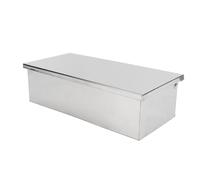 NUMNBE Salero metálico inox 304 con tapa abatible 250ml - envase para especias y azúcar, organizador multiusos para cocina, y elegante para uso doméstico