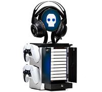 Numskull Casier de rangement et support pour accessoires de jeu officiel inspiré de la PS5 - Organiseur compact et résistant