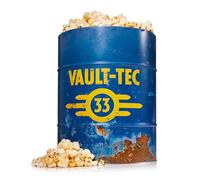 Numskull Exclusiva Amazon Cubo de Palomitas Fallout TV - Recipiente Oficial Coleccionable de la Serie Fallout - Lata Decorativa para Snacks, Almacenaje y Fans del Refugio