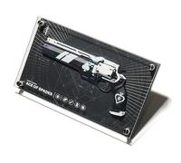 Numskull Estatua Oficial de Ace of Spades Exotic Weapon - Producto Oficial de Destiny 2 - Figura de Videojuego de acción de Ciencia ficción FPS