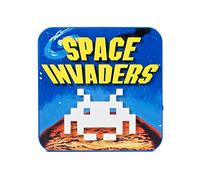 Numskull Lámpara de escritorio 3D oficial Space Invaders para dormitorio, oficina, hogar, estudio, trabajo, producto oficial de Space Invaders