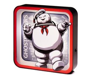 Numskull Lámpara de escritorio con logotipo acrílico oficial de los Cazafantasmas Stay Puft para dormitorio, oficina, hogar, estudio, trabajo, mercancía oficial de los Cazafantasmas
