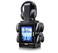 Numskull Official Hogwarts Legacy LED Light Gaming Locker, Controller Holder & Headset Stand for PS4/PS5 & Xbox Series X|S - Multiple LED Lighting Settings - Official Harry Potter Merchandise