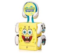 Numskull - Taquilla de juego inspirada en Bob Esponja para 4 mandos - 10 juegos - 1 auricular