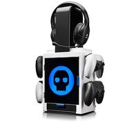 Numskull Taquilla Gaming con Luz LED Inspirada en PS5 - Soporte para Mandos y Auriculares Compatible con PS4/PS5 y Xbox Series X|S - Configuraciones de Iluminación Múltiples - Merchandising Oficial