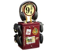 Numskull Taquilla y Soporte de Almacenamiento Oficial Harry Potter Platform 9 ¾ - Capacidad para 10 Juegos/DVDs, 4 Mandos, Auriculares y Accesorios - Organizador Compacto