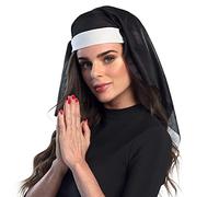 Boland-20865 Monja Sombreros, color negro, unica (Ciao Srl 20865)