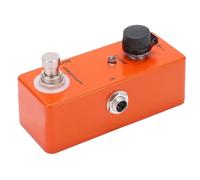 Nunafey Pedal de Efectos de Guitarra, Compresor True Bypass Pedales de Efectos Ajustables Accesorio para Tocar