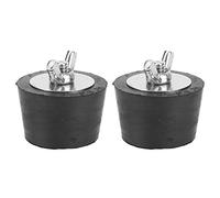 Nunafey Tapón de expansión, Tapones de expansión de Invierno de 1.5 Pulgadas Resistentes al Desgaste portátiles de Goma, para tuberías de Piscina