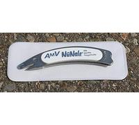 NuNale Lima con forma de zafiro - Lima de uñas con el caso Aprox. 10cm