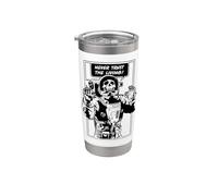 Nunca confíes en el astronauta de The Living Dead Goth Skull Vaso térmico de acero inoxidable de doble pared