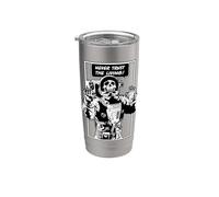 Nunca confíes en el astronauta de The Living Dead Goth Skull Vaso térmico de acero inoxidable de doble pared