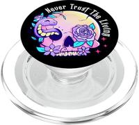 Nunca Confíes En Los Vivos Divertido Fantasma Paranormal PopSockets PopGrip para MagSafe