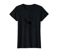 Nunca confíes en Nadie a quien no le gusten los Perros y Mascotas Camiseta, Mujer, Negro, XXL