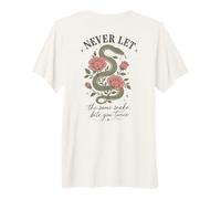 Nunca Dejes Que la Misma Serpiente te muerda Dos Veces Serpent Rose Camiseta Premium