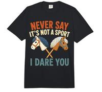 Nunca digas Que no es un Deporte. Te Reto a Jugar a la equitación como pasatiempo Comfort Colors Adult Heavyweight T-Shirt