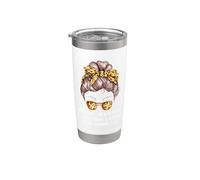 Nunca discutir con la mamá del niño trabajo madre trabajo divertido oficina Vaso térmico de acero inoxidable de doble pared