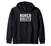 Nunca Discuto simplemente Explico Por Qué Tengo Razon funny Sudadera con Capucha