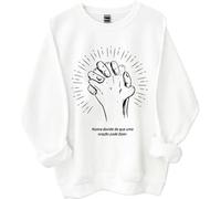 Nunca Duvide Do Que Uma Oração Pode Fazer Sudadera, Nunca Duvide Do Que Uma Oração Pode Fazer Camisas Mujer Hombre, blanco, S