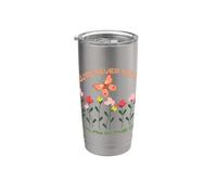 Nunca eres demasiado viejo para jugar en la suciedad Vaso térmico de acero inoxidable de doble pared