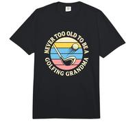 Nunca es Demasiado Viejo para ser una Golfista Abuela Golfista Comfort Colors Adult Heavyweight T-Shirt
