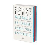Nunca es tarde para ser estoico (Serie Great Ideas): (edición estuche con: De la vida feliz de Séneca | Meditaciones de Marco Aurelio | Manual de vida de Epicteto) (Pensamiento)