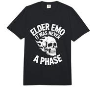 Nunca fue una Fase! EMO Girl Goth y2k Punk Comfort Colors Adult Heavyweight T-Shirt