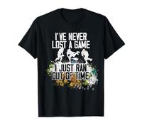 Nunca he perdido un juego Me acabo de quedar sin tiempo Jugador deportivo Camiseta