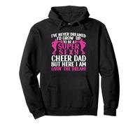 Nunca he soñado Que crecería para ser un papá animador súper Sexy Sudadera con Capucha