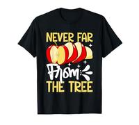 Nunca lejos del árbol Manzana Camiseta