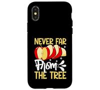 Nunca lejos del árbol Manzana Carcasa para iPhone X/XS